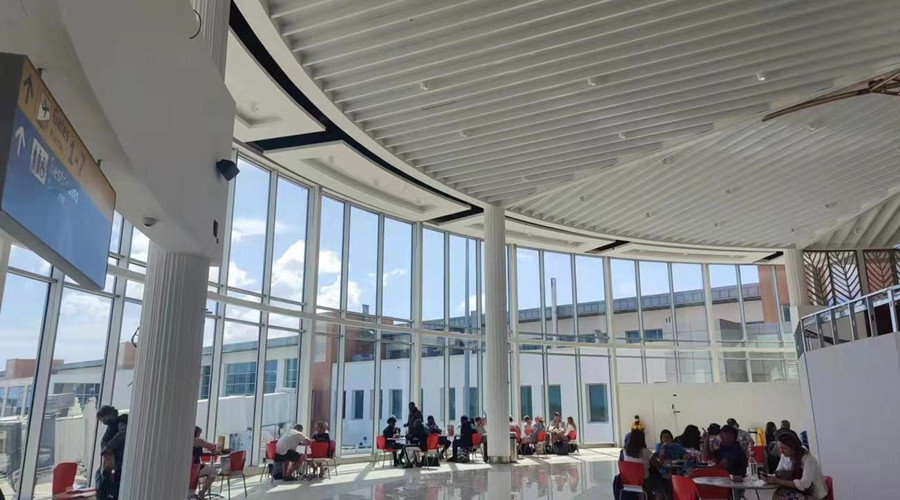 牙買加機場選擇飾紀(jì)上品GRG構(gòu)件,只要產(chǎn)品足夠好距離不是問題