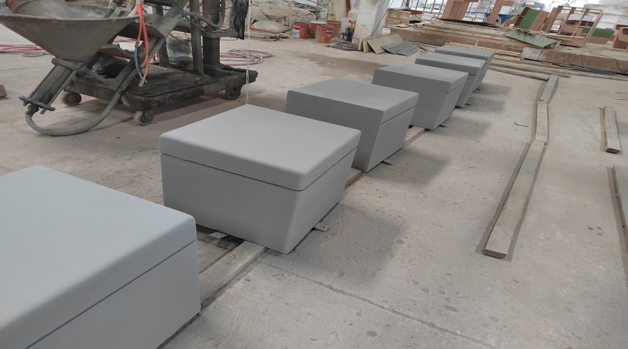 深圳智慧園林GRC坐凳花箱選擇飾紀上品，我們到底“贏”在哪里