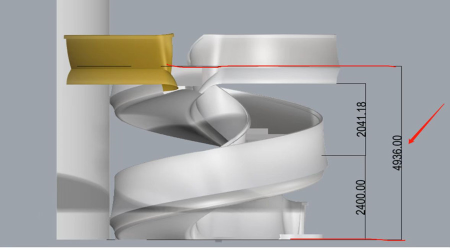 浙江新昌GRG旋轉(zhuǎn)樓梯項目