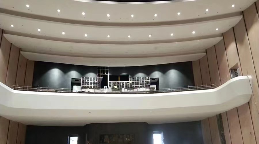 GRG材料報(bào)告廳裝飾效果