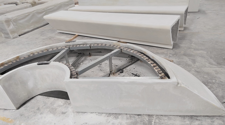 浙江實(shí)驗(yàn)小學(xué)UHPC坐凳樹池產(chǎn)品