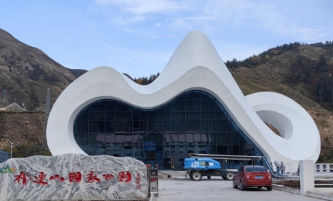 GRC構件門頭造型