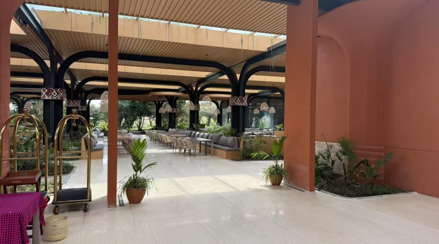 酒店GRG柱子裝飾效果