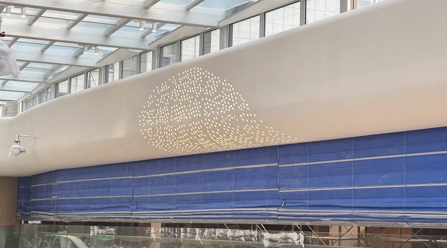 商場GRG透光吊頂