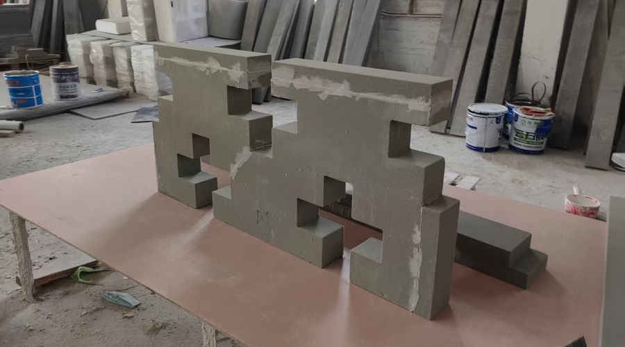 陜西榆林某學校改造發(fā)泡陶瓷工程