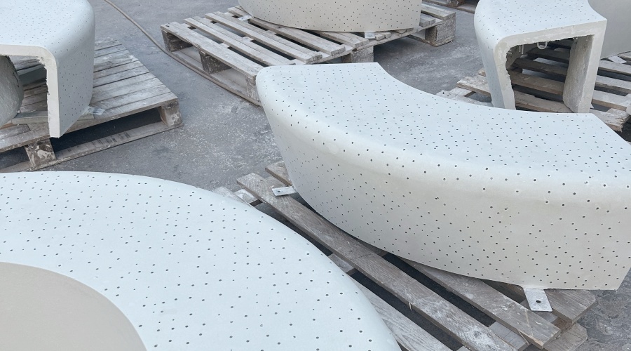 揭陽普寧GRC透光坐凳 揭陽普寧GRC透光坐凳