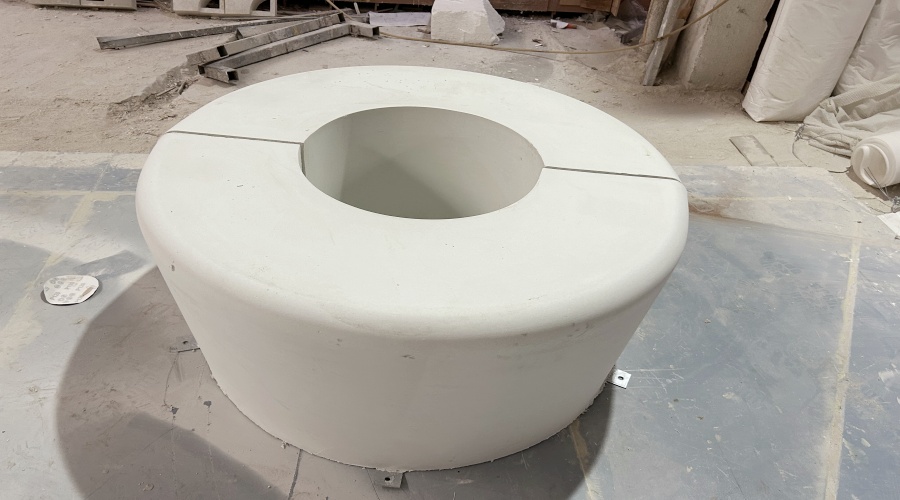 UHPC坐凳樹池 UHPC坐凳樹池