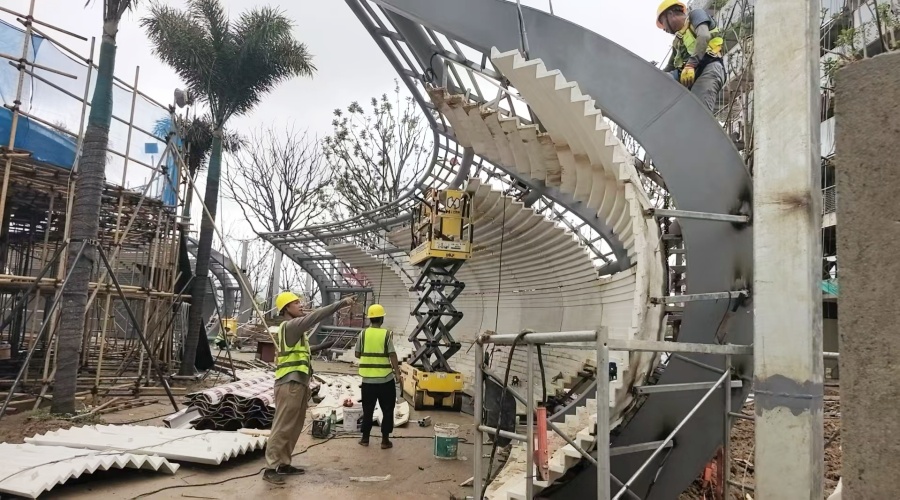 GRC構(gòu)件安裝上墻全攻略