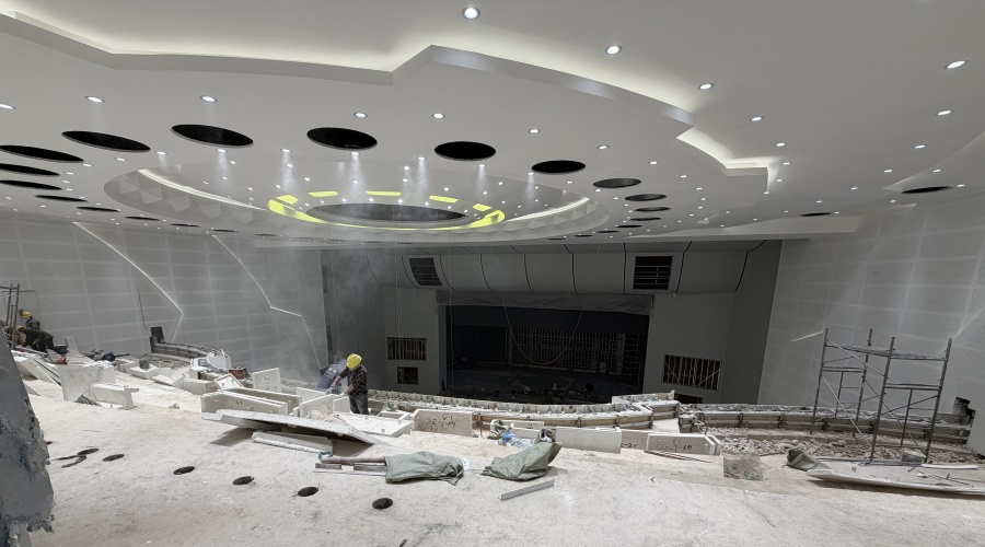 劇院報告廳GRG吊頂造型